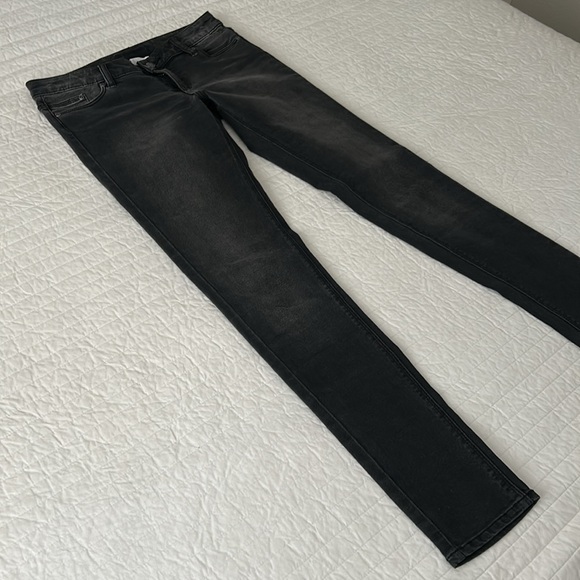 Women's Element Eden Gray Skinny Jeans Sz 27 - Lower rise, slight fading - Picture 2 of 12